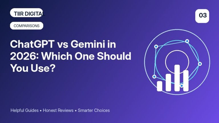 ChatGPT vs Gemini in 2026: Which One Should You Use?