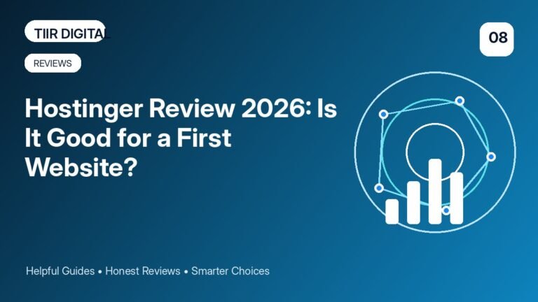 Hostinger Review 2026: Is It Good for a First Website?