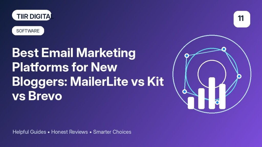 Best Email Marketing Platforms for New Bloggers: MailerLite vs Kit vs Brevo